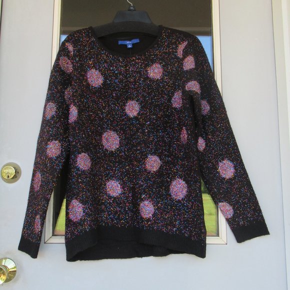 NWT Apt 9 sparkly polka dot sweater - Picture 8 of 15